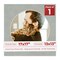 Light Grey Suede Mat Board for 17x17 Frames - Circle Opening for 13x13 Photos